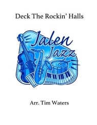 Deck The Rockin' Halls Jazz Ensemble sheet music cover Thumbnail